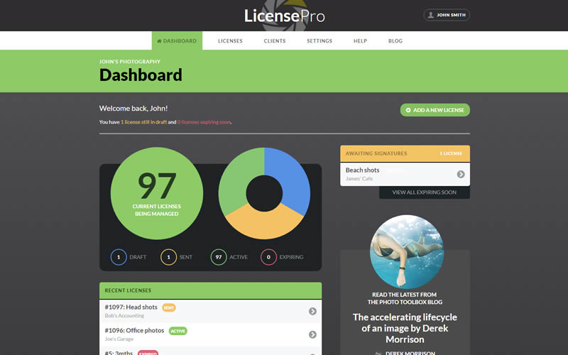 LicensePro screenshot