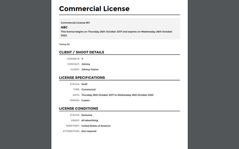 LicensePro screenshot
